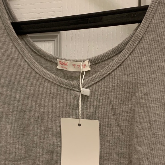Romwe grey tank top - Picture 7 of 7